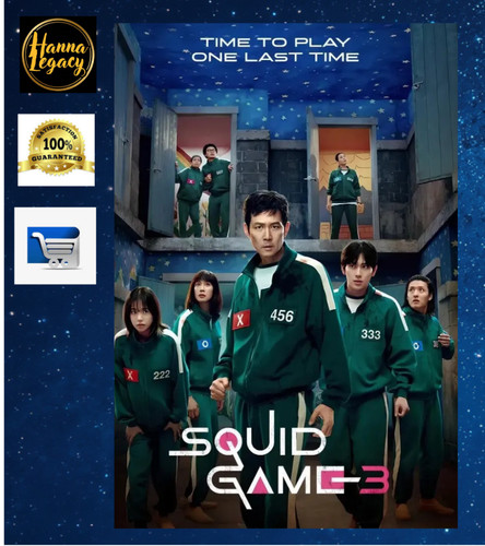 Squid game season - game, dvd