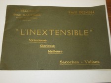 Catalogue L'INEXTENSIBLE