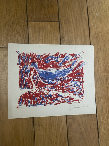 Paul guiramand lithographie - guiramand,