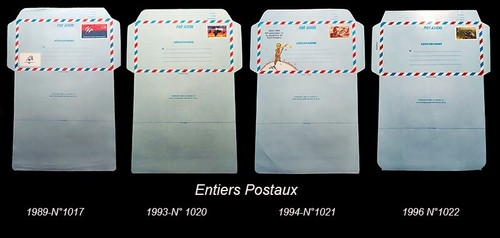 Entiers postaux france lot - entiers,