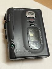 SONY VINTAGE CASSETTE CORDER WALKMAN DICTAPHONE WITH SPEAKER AUTOREVERSE