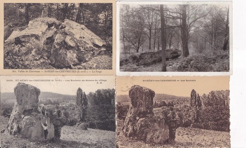 Lot cartes postales - de,