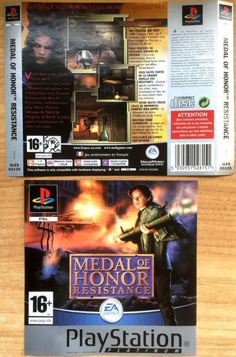Medal honor resistance - of,