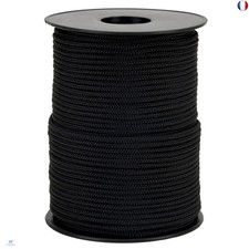 Corde tressée Polypro Noire