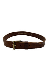 Ceinture en cuir marron Thomas