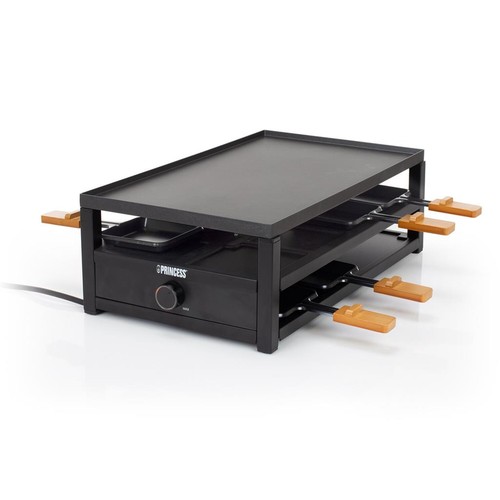 Appareil raclette black steel - raclette,