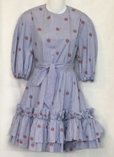 Alexander Mcqueen Dress Blue