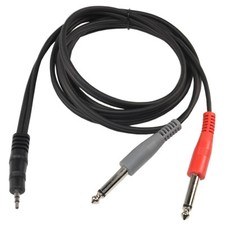 HQRP Câble Audio TRS 3,5 mm