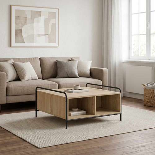 Table basse avec stockage - , bois