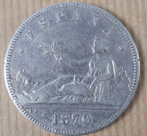 Pièce pesetas en argent - pesetas,