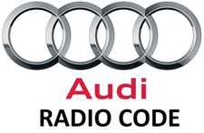 AUDI CODE pour la RADIO