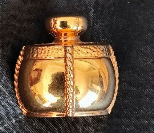 Broche dorée yves saint - broche,