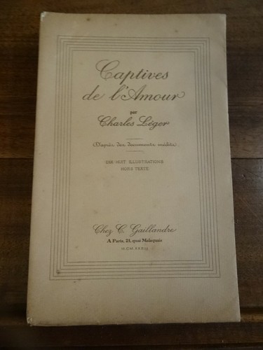 Captives amour charles - de, l'amour
