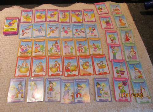 Ancien jeu cartes 7 - cartes,