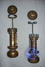 Paire d'appliques lampes murales à pétrole DLC