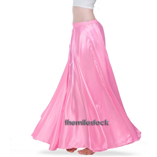 Jupe longue tms rose - jupe,