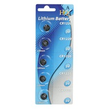 PILES Lithium 3v CR 1220 1225