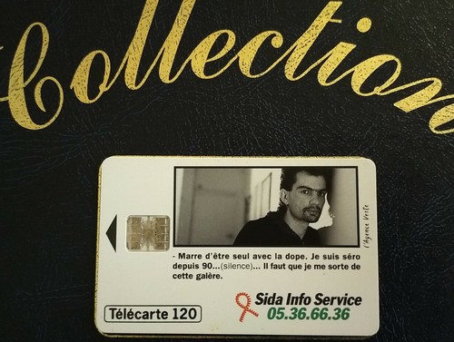 Carte téléphonique sida - téléphonique,