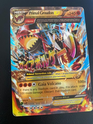 Primal groudon 160 - primal, ex