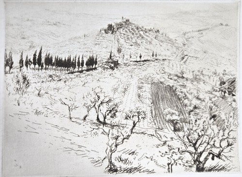 Eau forte originale 1907