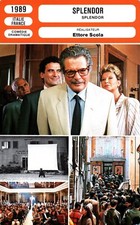 Fiche Cinéma - ETTORE SCOLA - SPLENDOR - 1989*