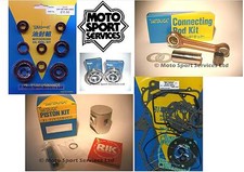 Honda Cr 125 90-91 Mitaka Kit Reconstruction Moteur Canne Piston C Secteur Joint