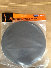 Lot  10 disque Metland abrasif