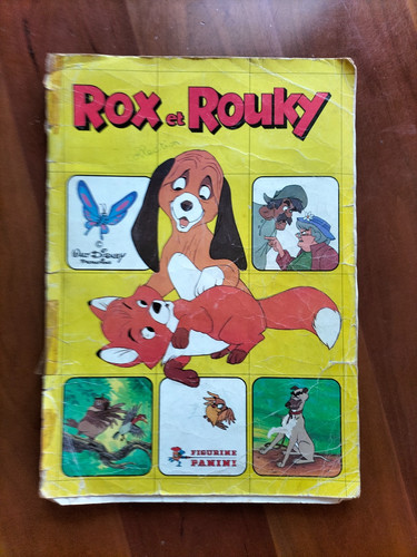 Album panini rox rouky - album,