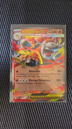 Carte pokémon méga - pokémon, méga-camérupt