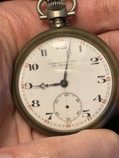 Montre Gousset Chronomètre De