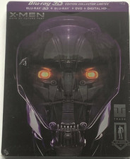 X-Men Days of Future Past (blu-ray 3D+2D+dvd) Ed. Limitée Steelbook ***NEUF***