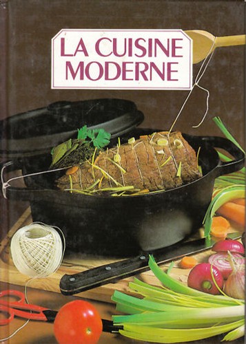 Livre cuisine moderne - la,