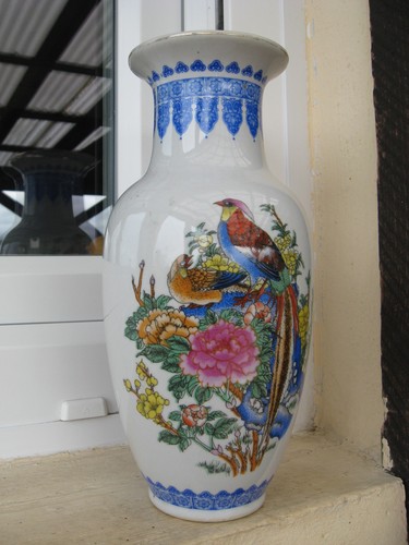 Vase porcelaine couple - vase,