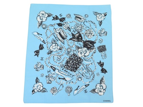 Neuf foulard chanel motif - neuf, logo