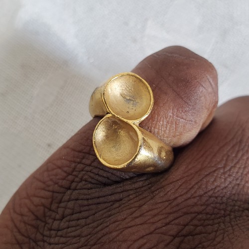 Bague agatha plaqué - bague, style