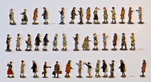 Plats étain zinnfiguren - plats, d'étain