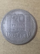 Algérie Piece de 20 francs 1949