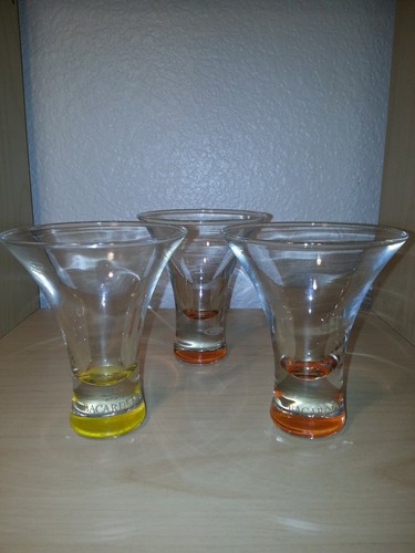 Barcardi cocktail glasses - barcardi,