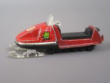B610 Vintage 1970 Majorette 249 France Moto Neige #8 BP Rouge L 7.2 cm