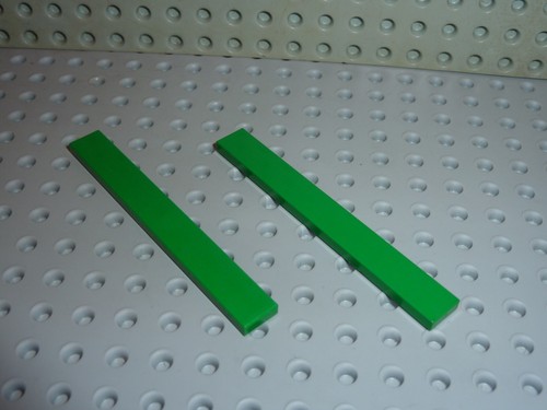 Lego green tile - lego, ref