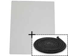 Vitre pour poêles à