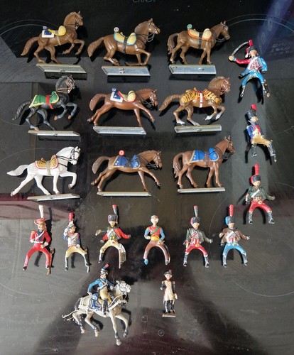 Lot cavaliers starlux plomb - cavaliers,