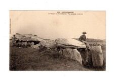Carte postale CPA 56 Morbihan : Locmariaquer , Dolmen de Mané Rétual , entrée