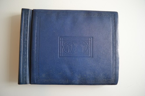 Album photo ancien vide - album,