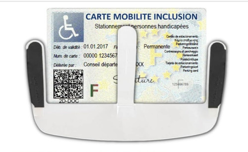 Support badge porte carte - porte,