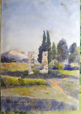 CASSAGNE DESSIN AQUARELLE