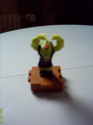 Figurine monstre vert à - monstre,