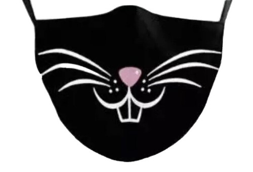 Masque visage lapin - , imprimé