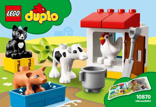 Lego duplo 10870 - lego, animaux