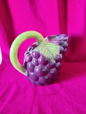 Pichet barbotine raisin - pichet,